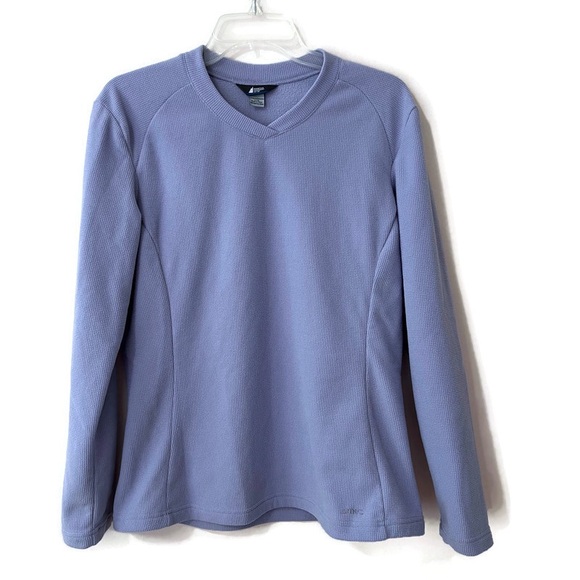 Mountain Equipment Co-Op VTG Polartec Fleece Womens Hiking Outdoor Top Large MEC - Picture 11 of 11